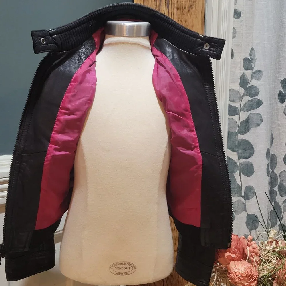 Vintage 77 Kids by American Eagle Genuine Leather Jacket